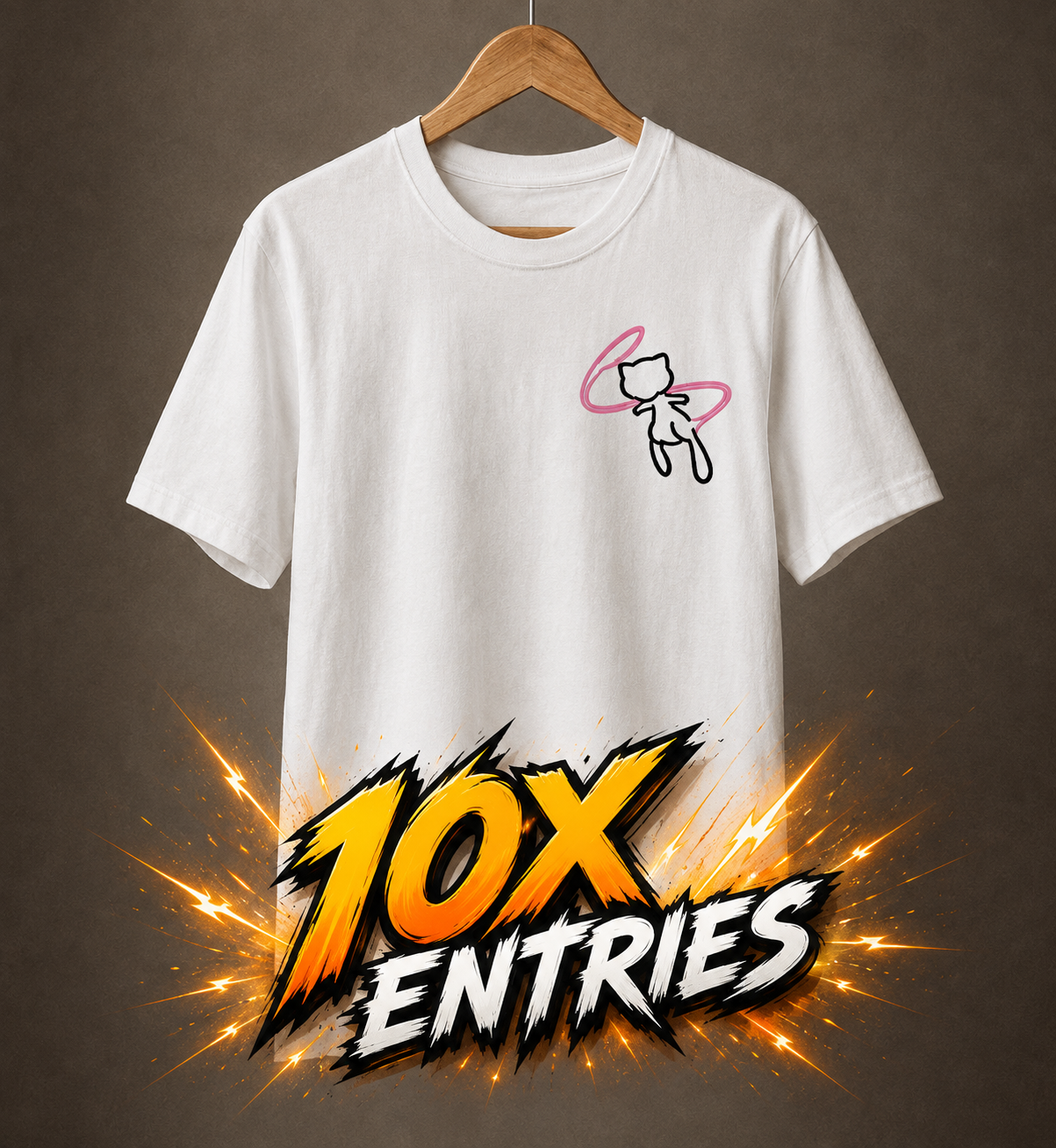 Mew Stamped T-shirt