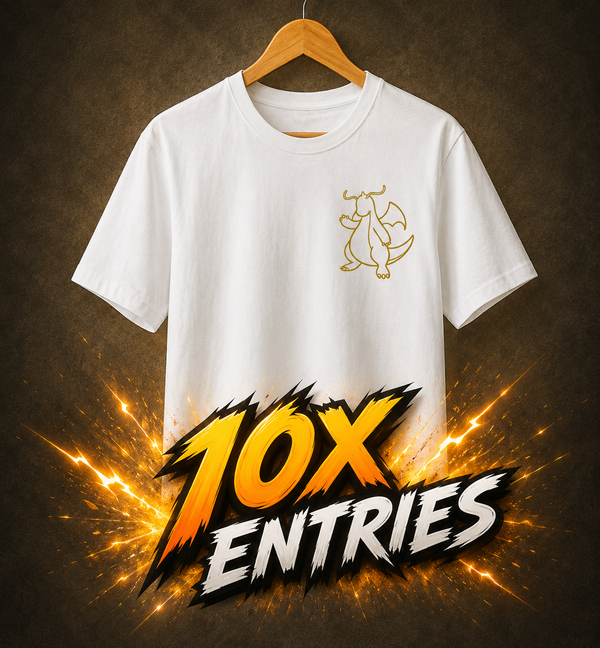 Dragonite Stamped T-shirt