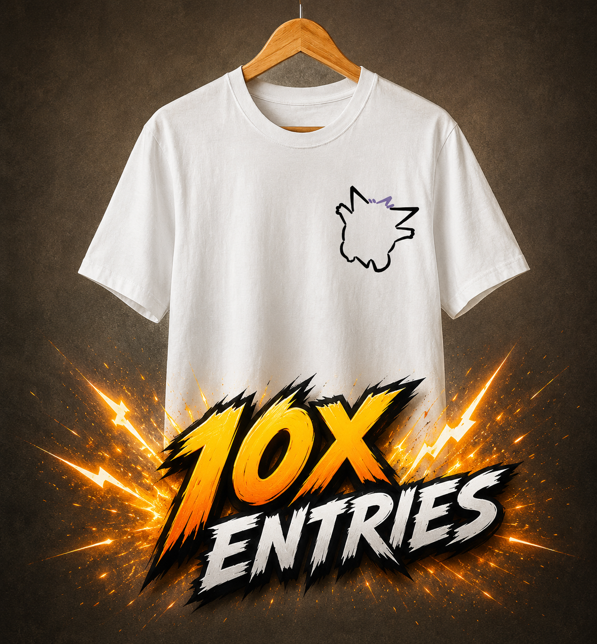 Gengar Stamped T-shirt
