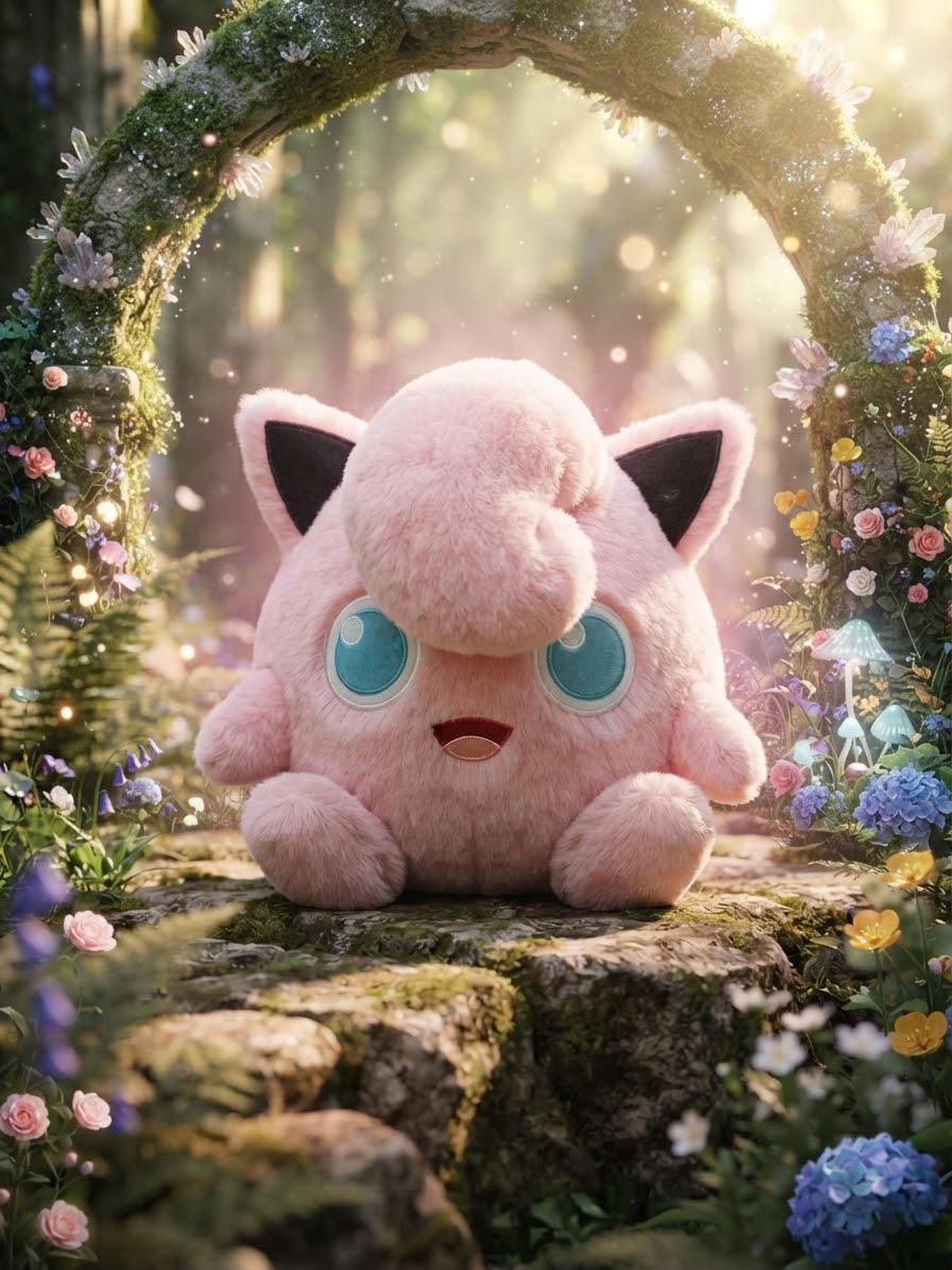 Jigglypuff Plushie 🎤💗