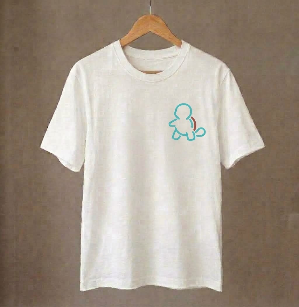 Squirtle Stamped T-shirt