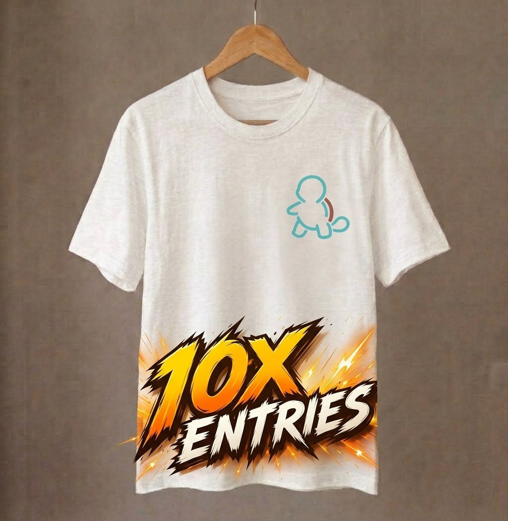 Squirtle Stamped T-shirt